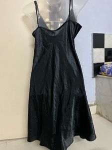 Linea Donatella Black Lingerie Slip Dress Gorgeous