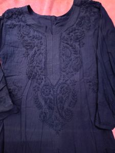 Chikenkari Kurti💙