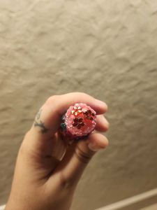 Glamarized Vaseline Lipbalm Charm Keychain