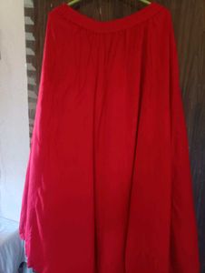 Red Flowy Palazzo
