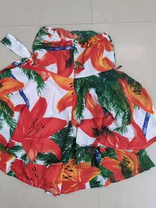 Floral Print Matching Set