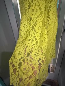 Yellow Lace Dress