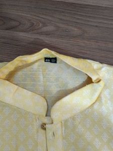 Elegant Yellow Kurta