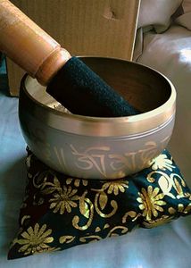 Tibetan singing bowl