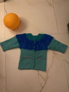 Handmade Woollen Baby Sweater