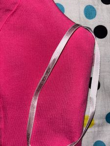 Pink Asymmetrical Dress