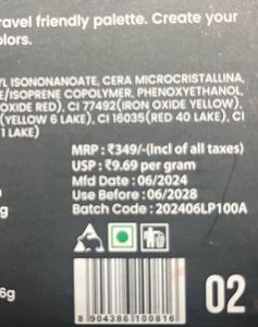 Mars Infinity Lip Palette