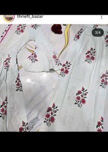 Floral Print Kurta Set