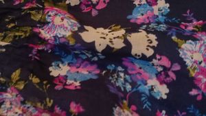 Fitted Floral Print Mini Dress