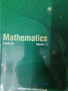 RD SHARMA MATHEMATICS CLASS 12 VOL1&2