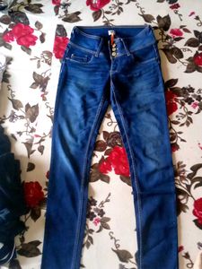 High Waisted Denim Jeans