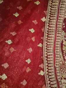 Maroon Embroidery Lehanga And Blouse