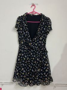Floral Wrap Dress