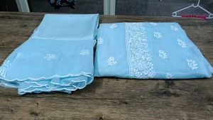 Dress Material With  Lining For Girls