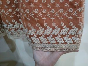 Beautiful Kurti With Embroidery