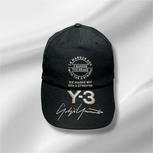 Adidas X Y-3 Black Logo Cap