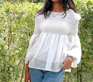 White Pinterest Top