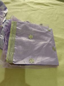 Lehenga Choli And Duptta Semi Stitched