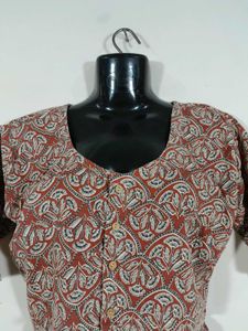 Rust Printed Co-ords Set For Women&#39;s