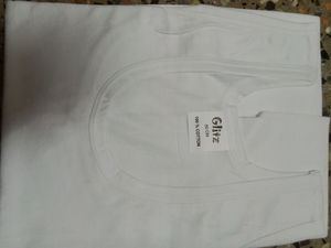 branded white mens vest (pack of 60)