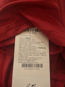 Maxi Red Bodycon Dress