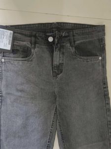 Gray Denim Jeans