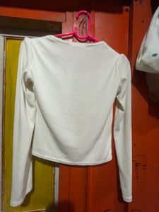 White Sleeveless Top