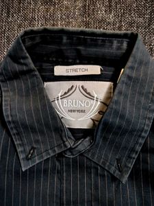 Bruno Shirt - Striped Button Down