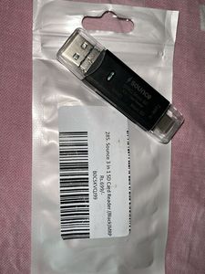 Sounce 3 in 1 SD Card Reader