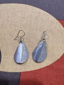 Silver Drop Earrings
