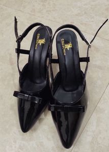 Black Heeled Sandals