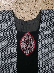 Elegant Black Kurta