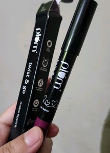 Plum Twist &amp; Go Airbrushed Finish Matte Crayon Lip