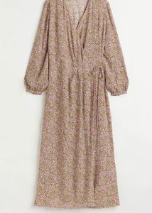 H&amp;M Floral Wrap Dress
