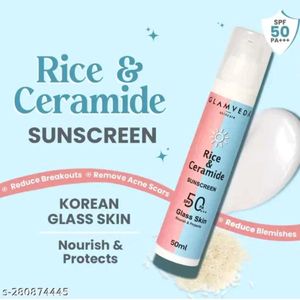 Glamveda Sunscreen SPF 50 With Free Ear Rings