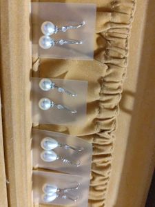 Combo - 4 Pair Synthetic Pearls Danglers