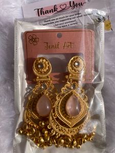 Elegant Gold-Tone Drop Earrings