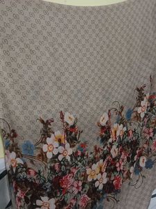 Floral Pattern Scarf