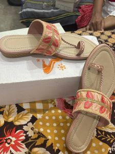 Floral Flats &amp; Sandals
