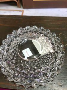 Crystal Glass Turtle With Tray For Vastu
