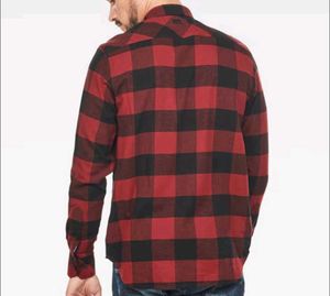Red &amp; Black Plaid Flannel Shirt