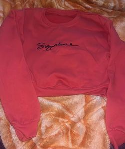Coral Signature Sweatshirt