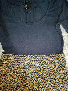 H&amp;M Navy Blue Dress