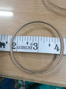 Silver Tone Bangle Set