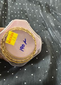 Set of 3 Gold Plated Bangles (city Cold)