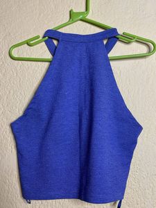 Zara High Neck Tank Top