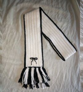 Chic Handmade Crocheted Scarf