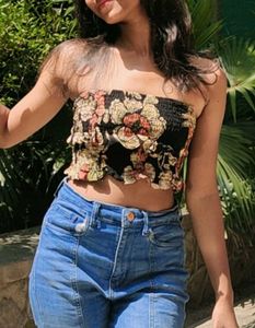 Floral Tube Top