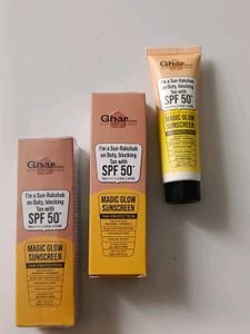 Ghar Soaps Magic Glow Sunscreen COMBO