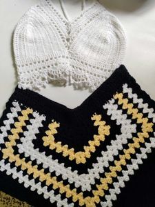 Crochet Halter Top - Handmade